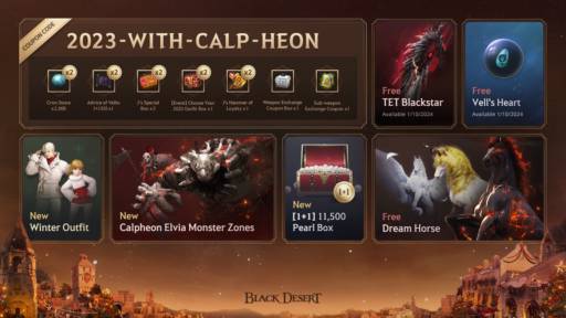 A roadmap for the upcoming updates for Black Desert console version.