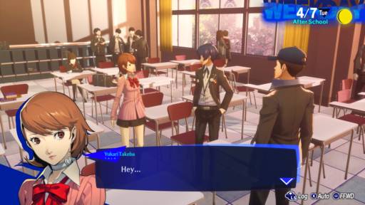 A screenshot of Persona 3 Reload.