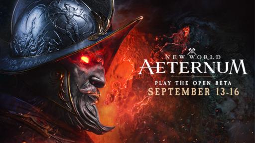 New World: Aeternum open beta announcement. September 13-16.